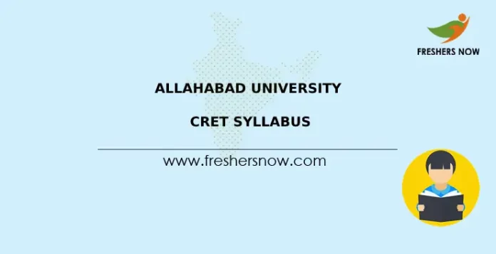 Allahabad University CRET Syllabus