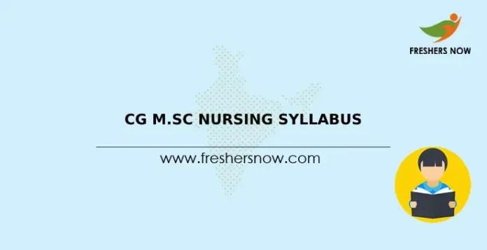 CG M.Sc Nursing Syllabus