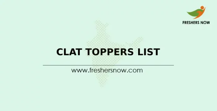 CLAT Toppers List