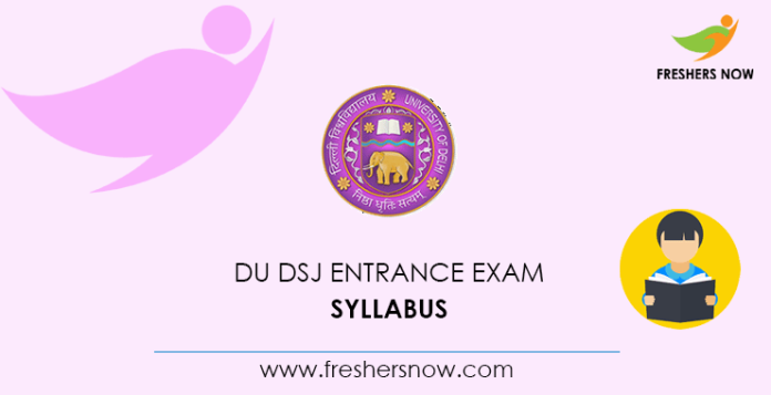 DU DSJ Syllabus