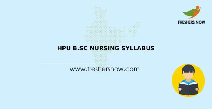 HPU B.Sc Nursing Syllabus