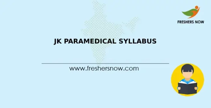 JK Paramedical Syllabus