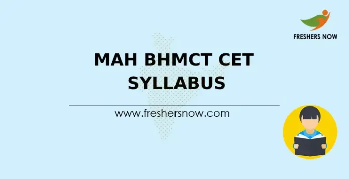 MAH BHMCT CET Syllabus