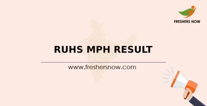 RUHS MPH Result