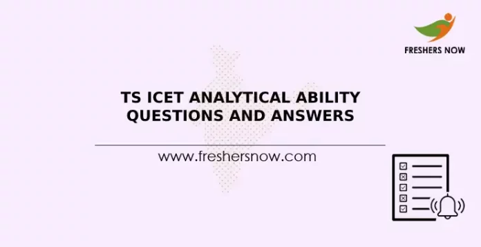 TS ICET Analytical Ability Questions and Answers