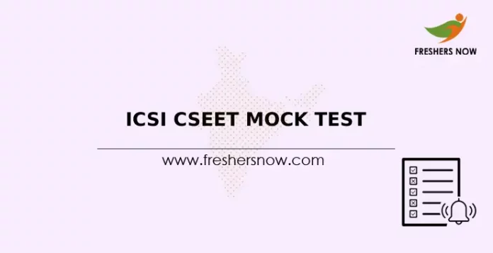 ICSI CSEET Mock Test