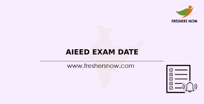 AIEED Exam Date