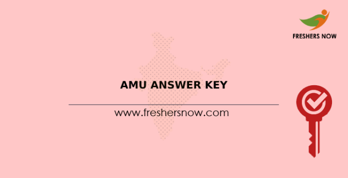 AMU Answer Key