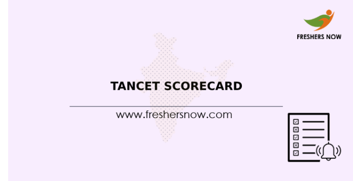 TANCET Scorecard