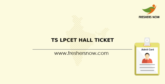 TS LPCET Hall Ticket