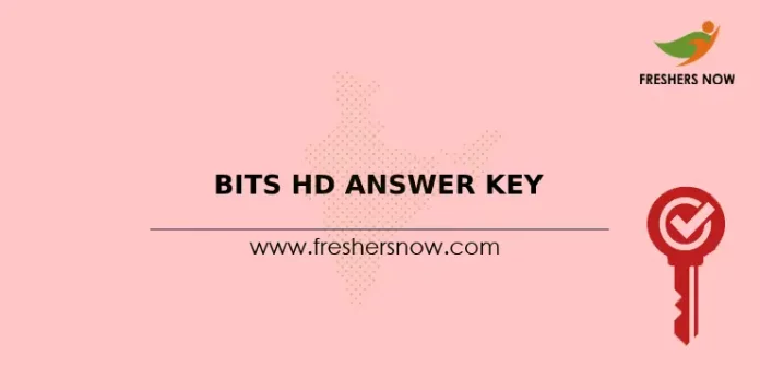 BITS HD Answer Key