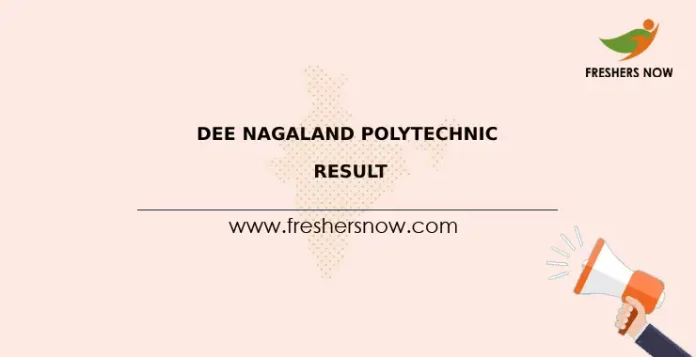 DEE Nagaland Polytechnic Result