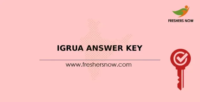 IGRUA Answer Key