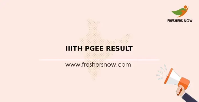 IIITH PGEE Result