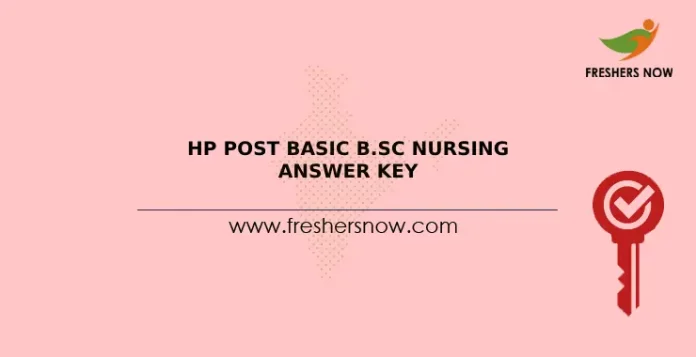 HP Post Basic B.Sc Nursing Answer Key