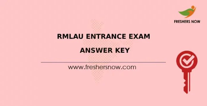 RMLAU Entrance Exam Answer Key