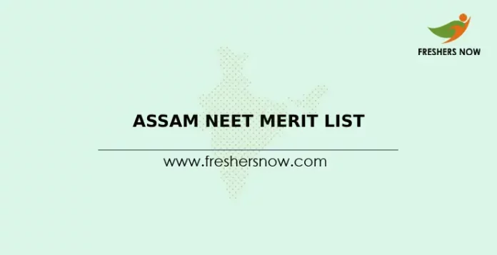 Assam NEET Merit List