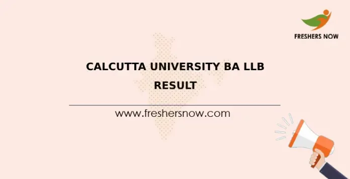 Calcutta University BA LLB Result