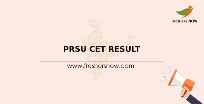 PRSU CET Result