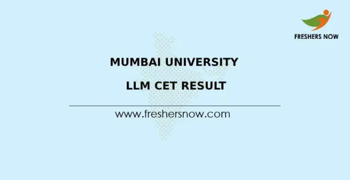 Mumbai University LLM CET Result