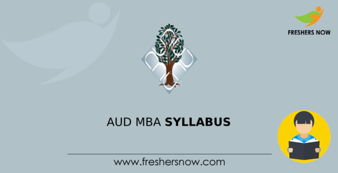 AUD-MBA-Syllabus