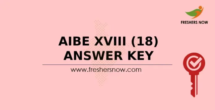 AIBE XVIII (18) Answer Key