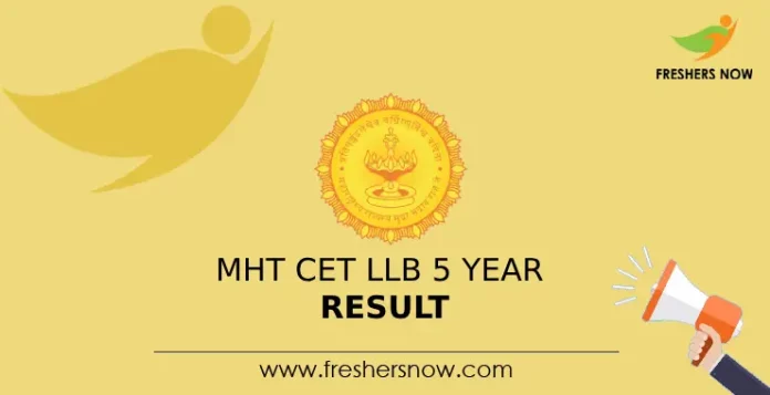 MHT CET LLB 5 year Result